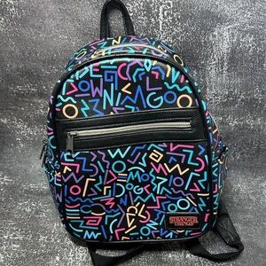 Stranger Things x Funko 80s Style Retro Neon Lights Mini Backpack